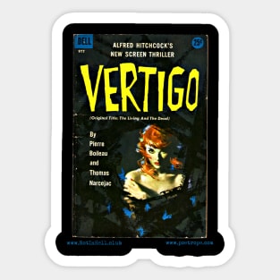 VERTIGO by Pierre Boileau & Thomas Narcejac Sticker